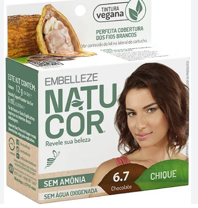 TINT NATUCOR 24G CHOCOLATE 6.7