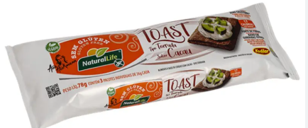 TORRADA TOAST KODILAR CACAU 78G