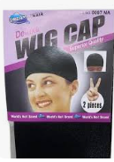 TOUCA WIG CAP P/CABELO PRETA 2UN