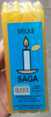 VELA SAGA  AMARELA 27G 8UN