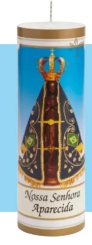 VELA SAGA NOSSA SENHORA APARECIDA 270G