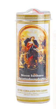 VELA SAGA NOSSA SENHORA DESATADORA NOS 270G