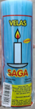 VELA SAGA VOTIVA AZUL 270G