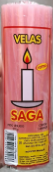 VELA SAGA VOTIVA ROSA 270G