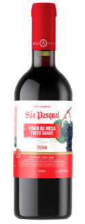 VINHO SAO PASQUAL TINTO SUAVE 750ML