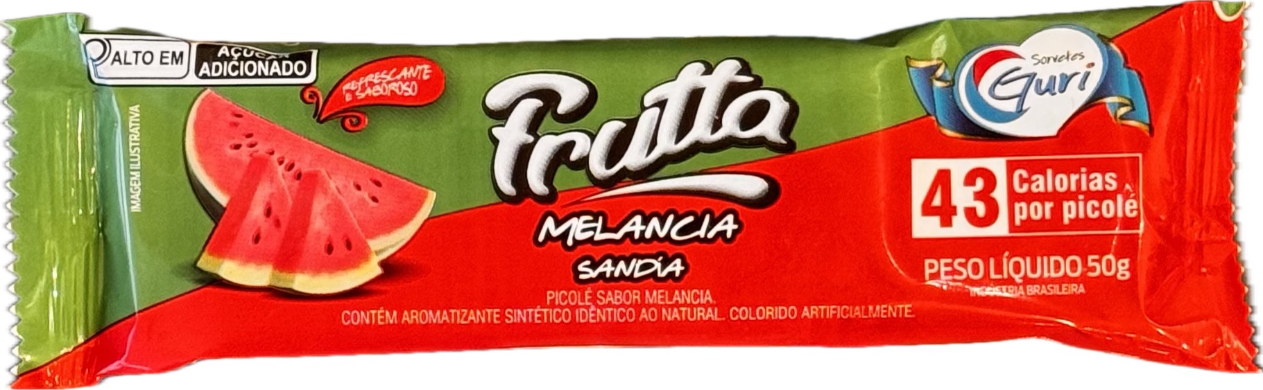 Picole Guri Fruta 50g Melancia