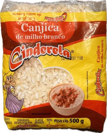 Canjica Branca Cinderela 500g