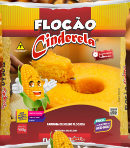 Flocao De Milho Cinderela 500g