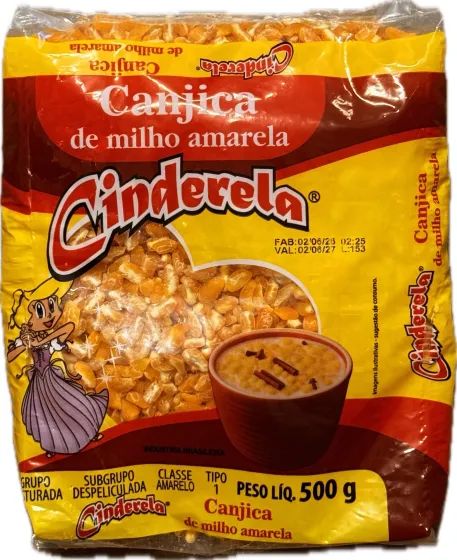 Canjica Amarela Cinderela 500g