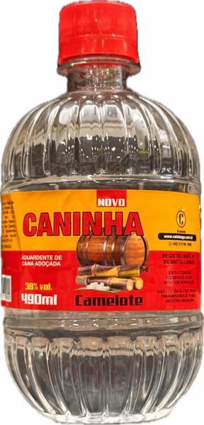Aguardente Caninha Camelote 490ml Emb Pet