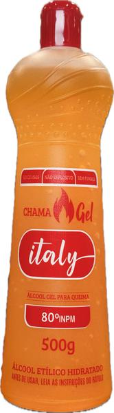 Alcool Gel Acendedor Italy 500g Acendedor Chama
