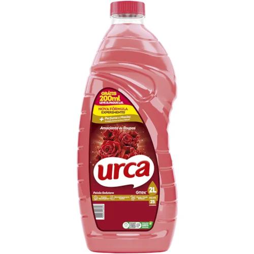 Amaciante Urca Leve 2l Pague 1,8l Paixão Sedutora