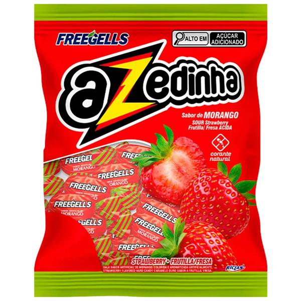 Bala Freegells Azedinha 475g Morango