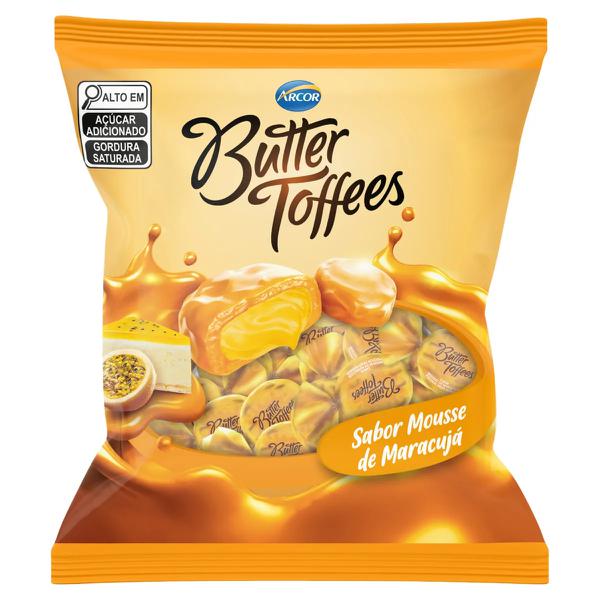 Balas Butter Toffees Arcor 90g Mousse Maracuja
