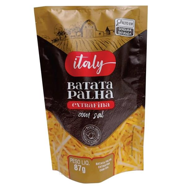 Batata Palha Italy Extra Fina 87g C/Sal