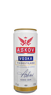 Vodka Askov Tridestilada 473ml Tradicional