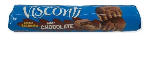 Bisc Recheado Visconti 73g Chocolate