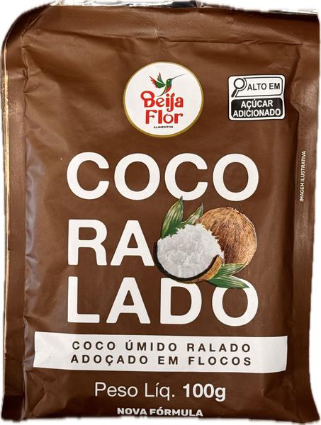 Coco Ralado Beija Flor 100g Em Flocos