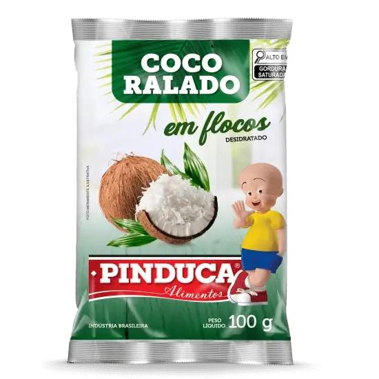 Coco Ralado Flocos Pinduca100g Desidratado