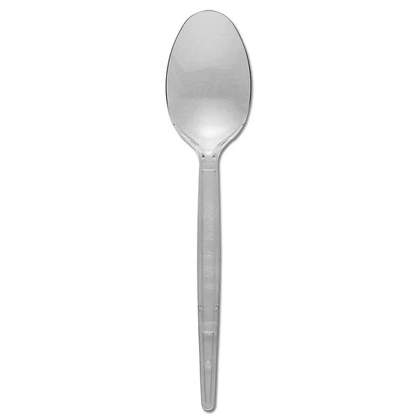 Colher Plast Sob Alegria Refeiçao C/10 Cristal