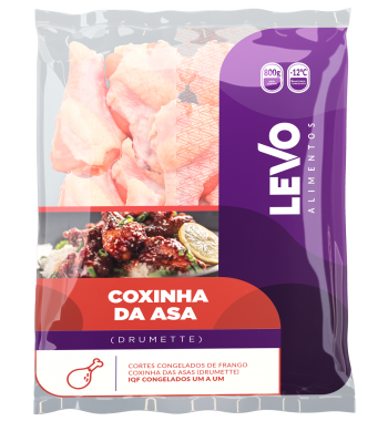 Coxinha Da Asa Levo 800g Iqf Coxinha Iqf