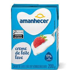 Creme De Leite Amanhecer 200g Emb Tp