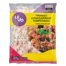 Frango Passarinho Levo Temp. 800g Emb Iqf