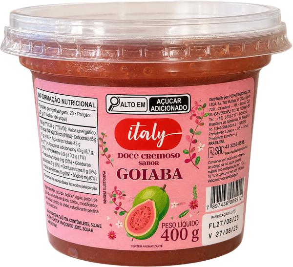 Doce De Frutas Italy 400g Goiaba