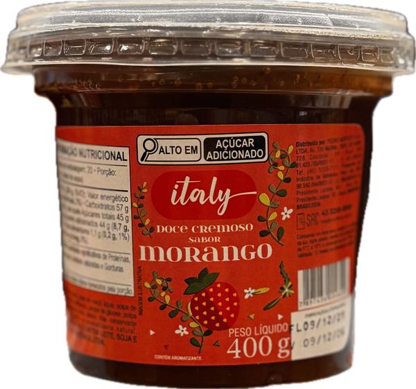 Doce De Frutas Italy 400g Morango