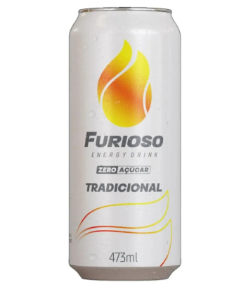 Energetico Furioso Zero Acucar 473ml Tradicional
