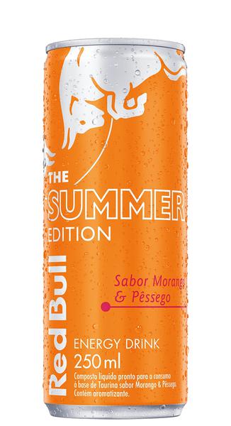 Energetico Red Bull Lt 250ml Morango e Pessego