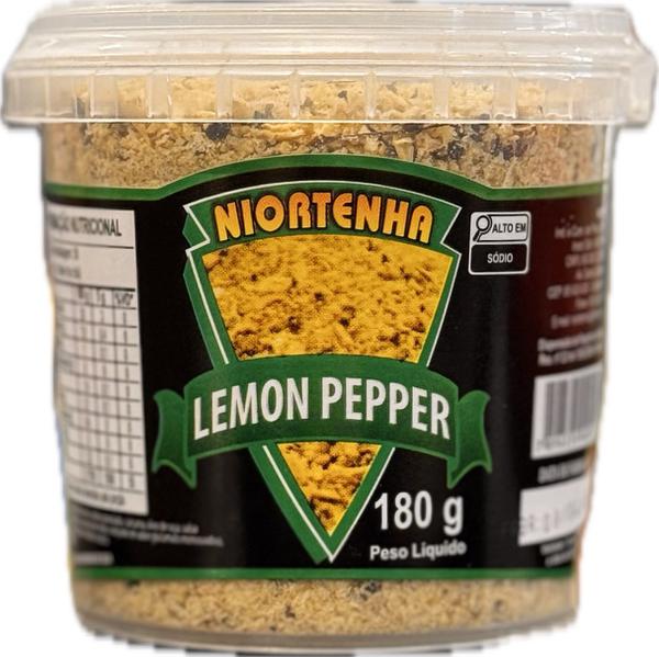 Lemon Pepper Niortenha 180g Pote