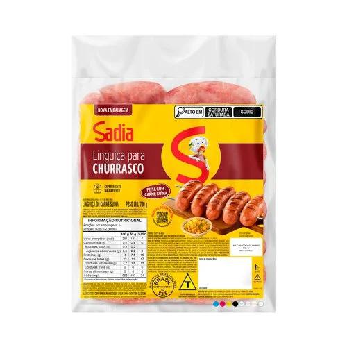 Linguiça Suina P/Churrasco 700g Sadia