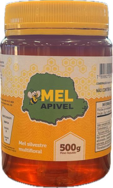 Mel Apivel Pote 500g Silvestre Multifloral