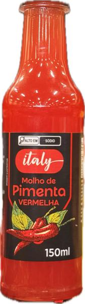 Molho De Pimenta Italy 200 Ml Vermelha