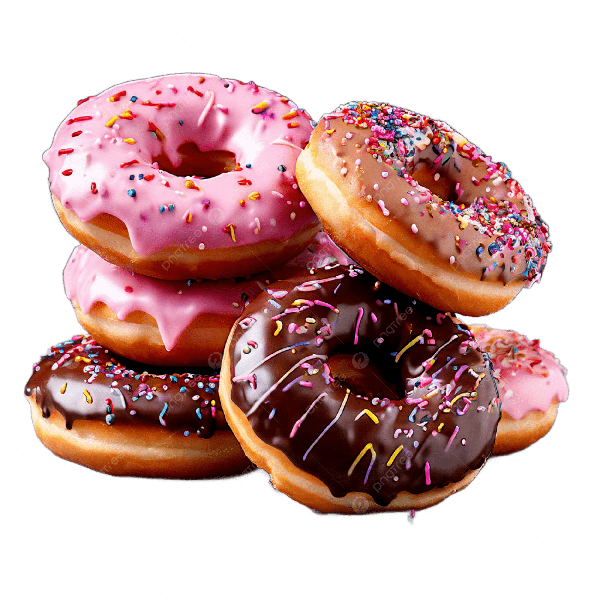 Pad Biscoito Donuts Ring Sabores