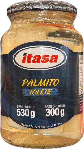 Palmito Tolete Itasa 300 g Vidro
