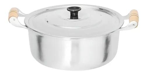 Panela Cacarora Simples Alumiluz 14 Pl