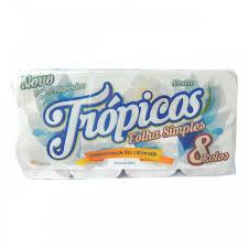 Papel Hig Tropicos C/8 Rolos 30m Neutro
