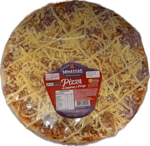 Pizza Mimassas 650g Calabresa e Frango