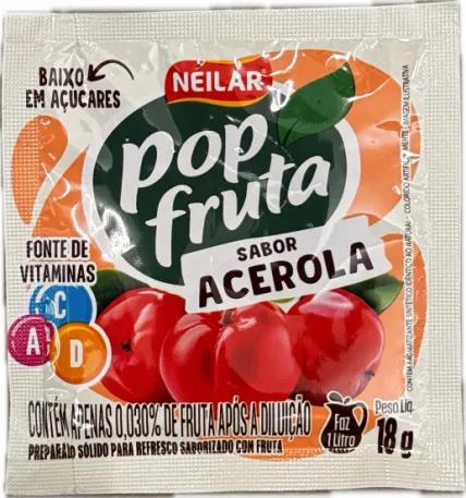 Refresco Neilar Pop Fruta 18g Acerola