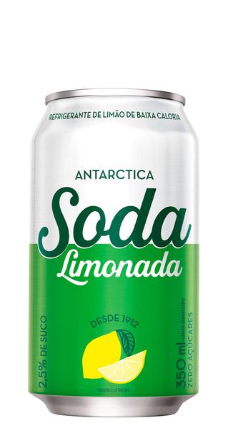 Refri Antarctica Soda Zero Lata350ml