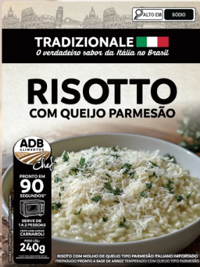 Risotto Tradizionale 240g Queijo Parmesao