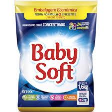 Sabao Em Po Baby Soft 1,6 Kg Gratis 160g Sache