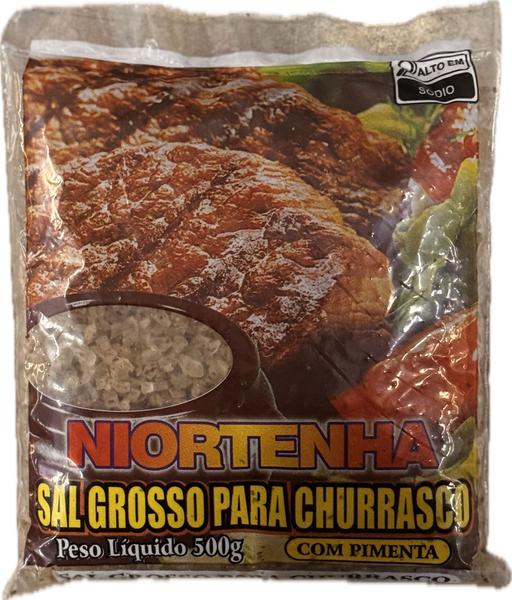 Sal Grosso C/Pim Niortenha 500g C/Pimenta
