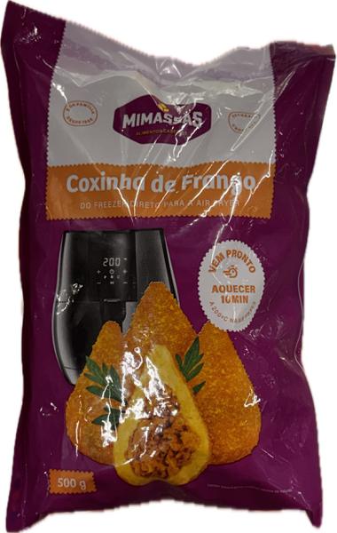 Salgadinhos Congelados Pcte 500gr Coxinha De Frango
