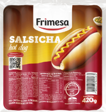 Salsicha Resfriada Frimesa 500 g Hot Dog