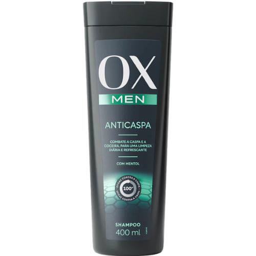 Shampoo Ox Men Anticaspa 400ml Mentol