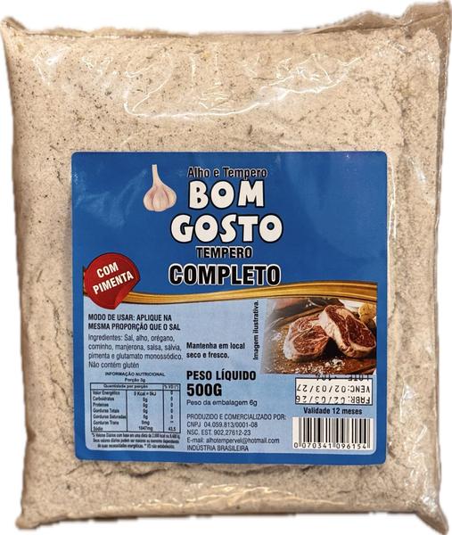 Tempero Completo Bom Gosto 500g Com Pimenta