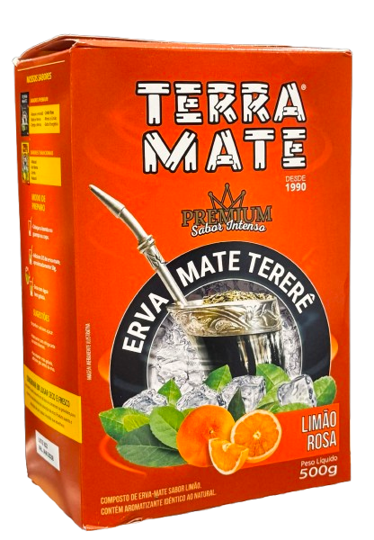 Terere Terra Mate Premium 500g Limao Rosa